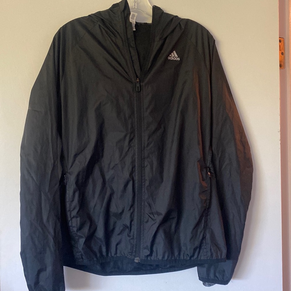 Adidas Windbreaker Size Small. Euc - image 1